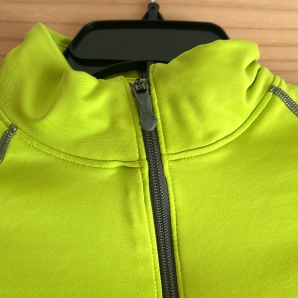 Under Armour Quarter Zip Pullover (Large, lime green) - Picture 1 of 8